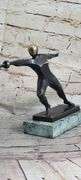 Brown Patina Bronze Statue