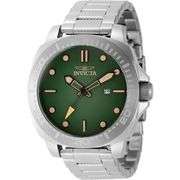 Invicta Speedway Men's Green Dial Stainless Steel Quartz Watch