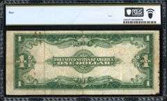 1923 Fr. 237 $1 Silver Certificate “Horseblanket” Speelman / White – PCGS Banknote Very Fine 20