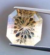 Intricately cut! 18.09ct REAL Imperial Topaz!