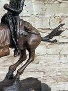 Cowboy Horse Bronze Sculpture