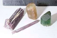 Natural Rough Crystals - Lot of 4