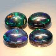 Amazing 2.90ct set of Black Opal accents!