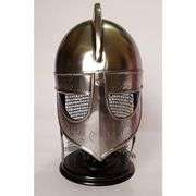 Full Metal Viking Wolf Medieval Helmet