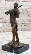 Johann Strauss playing the Violin Bronze Sculpture