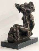 Venus on the Moon Bronze Sculpture