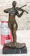 Johann Strauss playing the Violin Bronze Sculpture