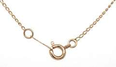 14kt Yellow gold 1.20ct bezel set Ruby solitaire necklace