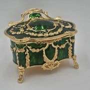 Korean Princess Style Velvet Jewelry Trinket Box