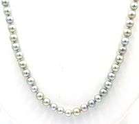 5.5-6mm Grey pearl necklace