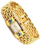 Jules Jurgensen blue topaz quartz watch