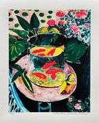 Henri Matisse, Goldfish, Handsigned By The Estate