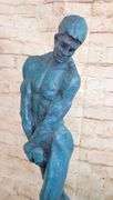 Nude Male Bronze Sculpture