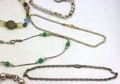 Group lot of Vintage 925 sterling silver bracelets