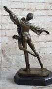 Two Beautiful Ballerina Bronze Sculpture