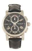 Montblanc Star Chronograph 102377, 44MM, Black Dial, Stainless Steel Men’s Watch