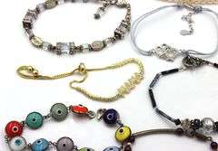 Group lot of Vintage 925 sterling silver bracelets