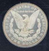 1883-O Morgan Silver Dollar, Plastic Case