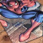 Amazing Spider Comic Book Signed by Arthur Adams NM Condition
