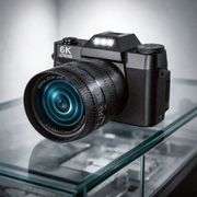 Digital Vlogging Camera 64MP with Flip Screen