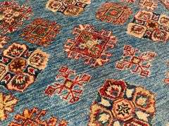 Fine Super Kazak Rug 4.1x6.1