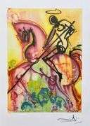 Limited Edition Salvador Dali, St. George And The Dragon