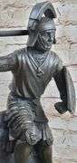 Japanese samurai Warrior Bronze Sculpture