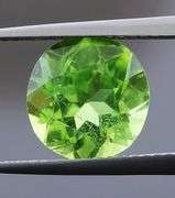 Rich green! Untreated! 3.25ct Peridot solitaire from Pakistan!
