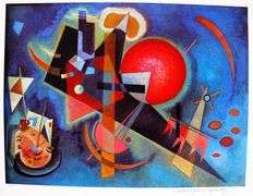 Limited Edition Wassily Kandinsky, In Blue
