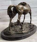 Horse and Colt Bronze Sculpture