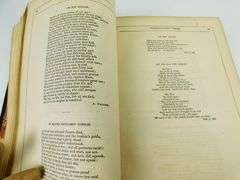 1855 Works of Ben Johnson Antique Leather Book
