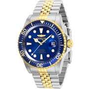 Invicta Pro Diver Automatic Blue Dial Two-Tone Stainless Steel Men's Watch