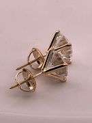 4.00 CARATS DIAMOND STUDS, BRAND NEW, 14K YELLOW GOLD