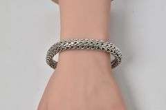Sterling Silver Wheat Chain Bracelet