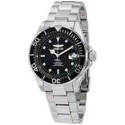 Invicta Pro Diver Automatic Black Dial Stainless Steel Men's Watch