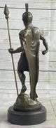 Roman Knight Warrior Bronze Statue