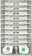 (10) Superb Crisp $1 2013 Star Replacement Notes St. Louis-Consecutive!