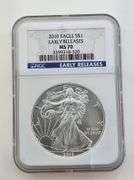 2010 American Silver Eagle, NGC MS70