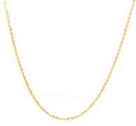 Practical 14K YG Keychain Style Necklace