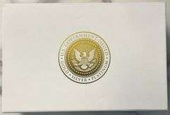 1991-P $10 American Gold Eagle PCGS PR69DCAM Reagan Legacy Series Michael Reagan Signed Label 1/4 oz