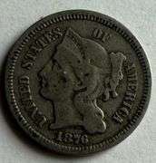 1876 3 Cent Piece