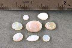 Bright, Colorful Opal Cabs - Lot of 8