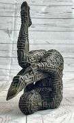Yoga Exercise Bronze Sculpture