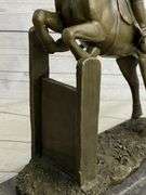 Jockey Bronze Sculpture