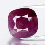Simply amazing! 8.34ct collectors sized violet red Ginea Ruby!