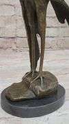 Wildlife African Bird Bronze Sculpture