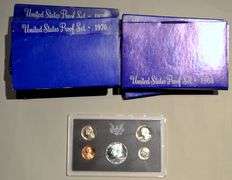 3 Each 1968-1970 US Silver Clad Proof Sets