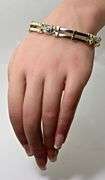 Impressive 14K Two-Tone Bracelet with Diamonds