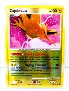 Pokémon 2008 Zapdos, Majestic Dawn Trade Card