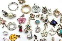 Group lot of Vintage 925 sterling silver charms and pendants